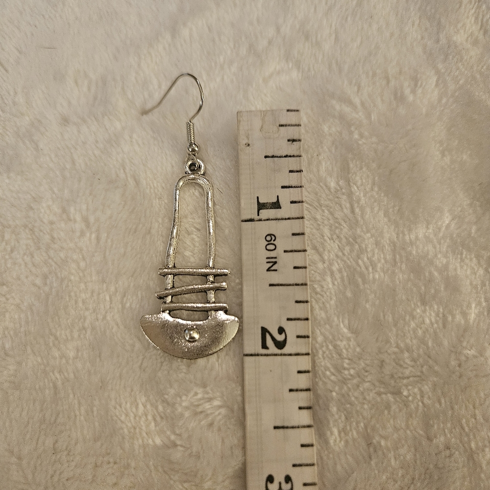Silver earrings - Picture 4 of 4